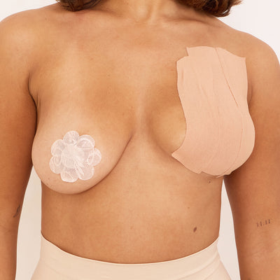 DIY Breast Lift Tape Roll-BEIGE-A-DD Cups