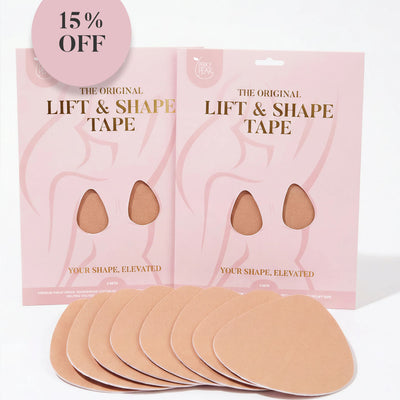 Original Lift & Shape Tape-Double Pack Savings Bundle-BEIGE (4 PAIRS)