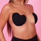 Sweetheart Strapless Boob Tape-BLACK-A-F Cups