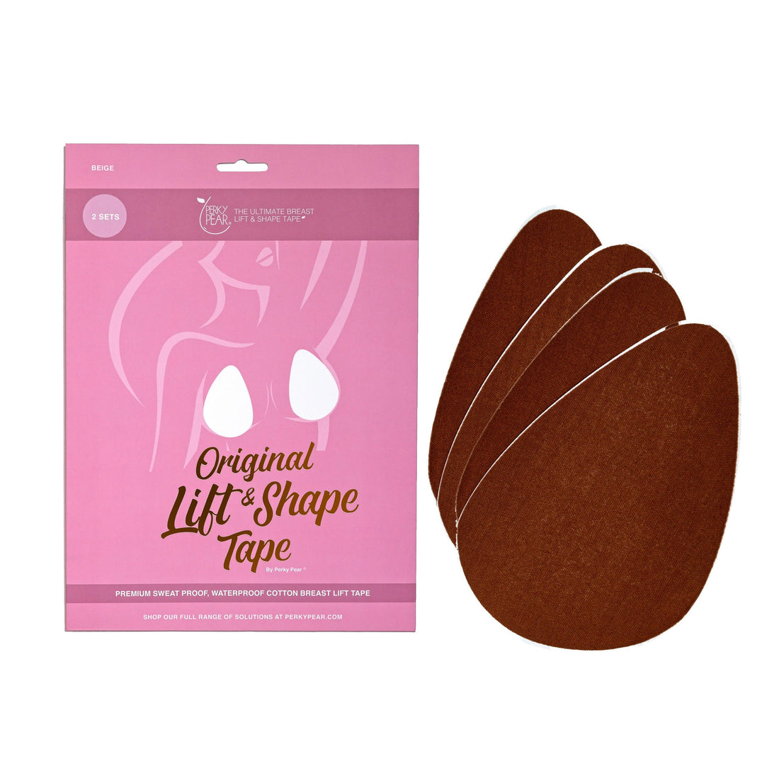 Original Lift & Shape Boob Tape- BROWN-A-G cups