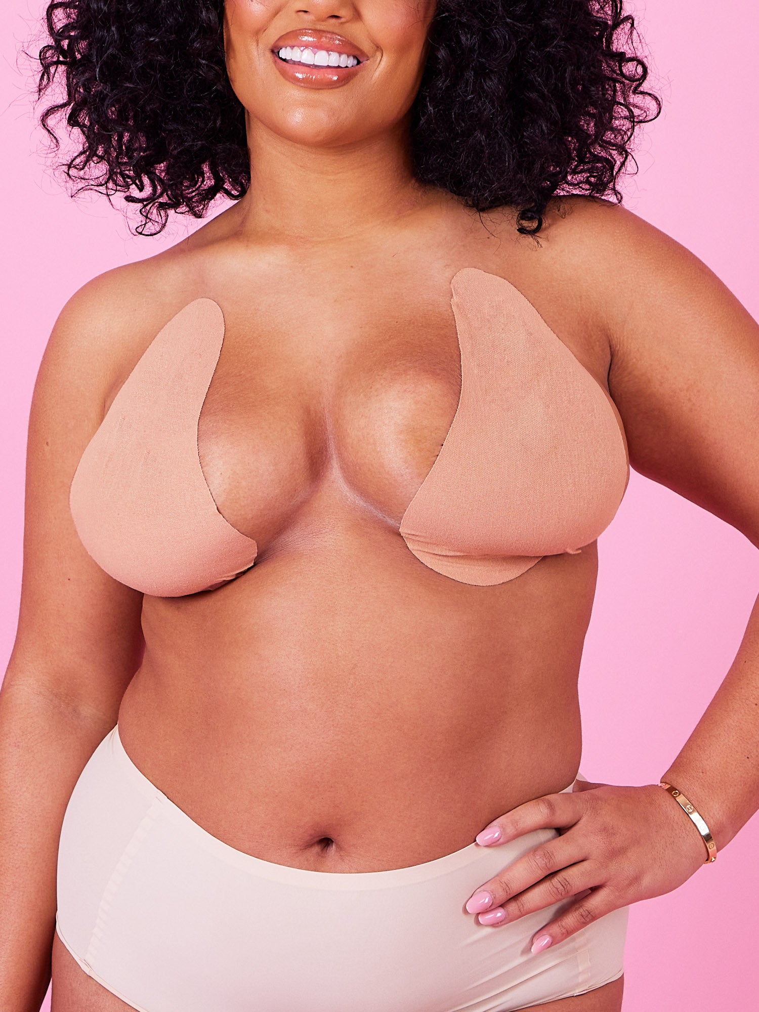 5 x Original Lift & Shape Boob Tape By Perky Pear® BEIGE (Size DD-E)