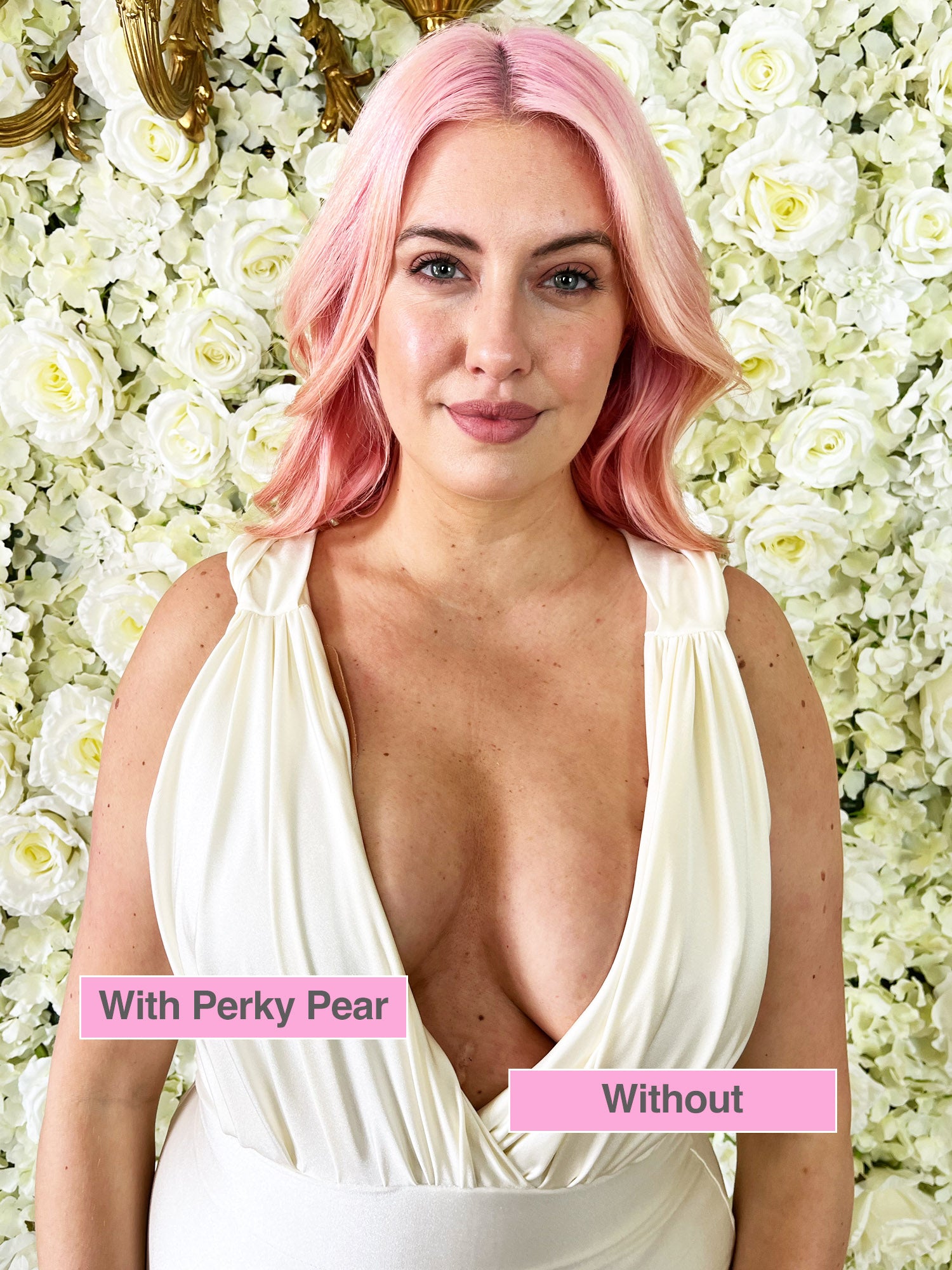 5 x Original Lift & Shape Boob Tape By Perky Pear® BEIGE (Size F-G)