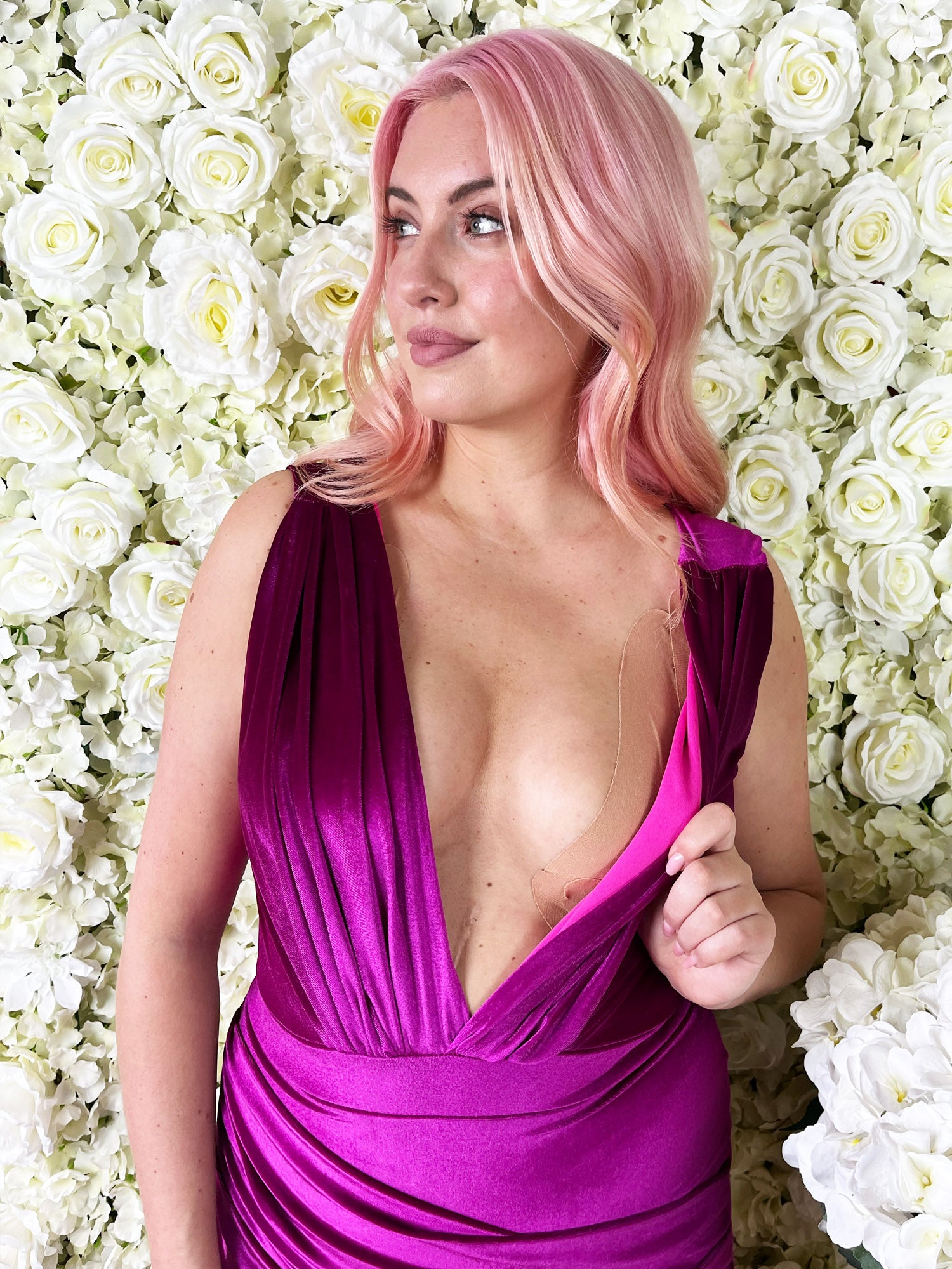 5 x Original Lift & Shape Boob Tape By Perky Pear® BEIGE (Size DD-E)