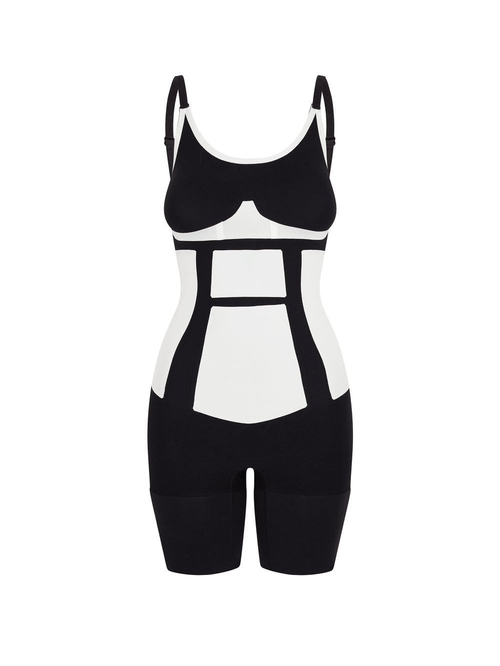 360Sculpt™ Bust Support Body Suit-BLACK