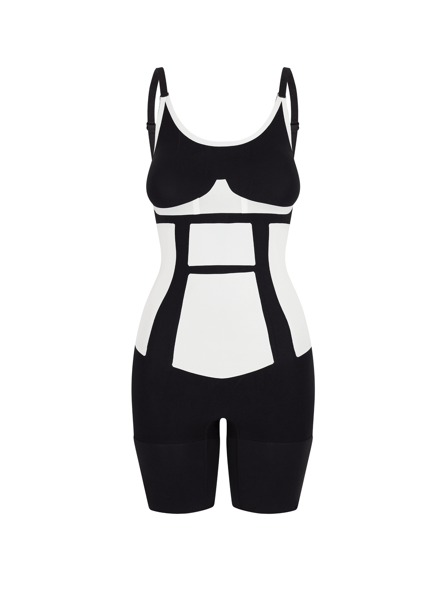 360Sculpt™ Bust Support Body Suit-BLACK