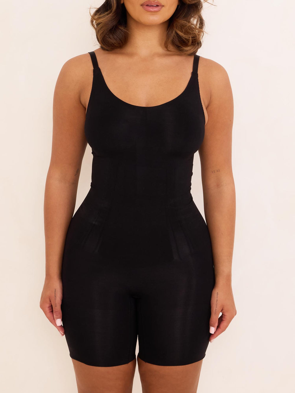 360Sculpt™ Bust Support Body Suit-BLACK