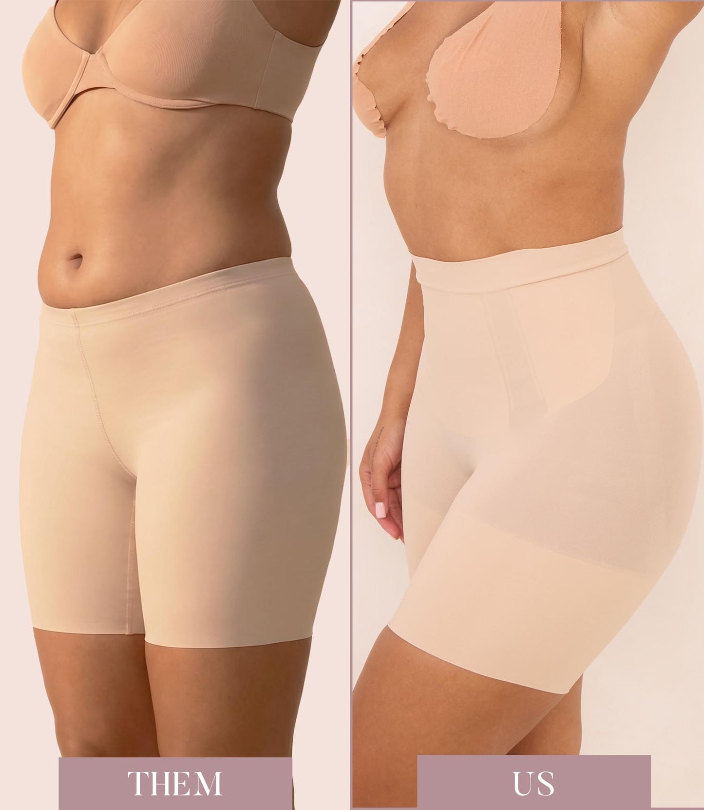 360Sculpt™- Sculpting Shorts- BEIGE