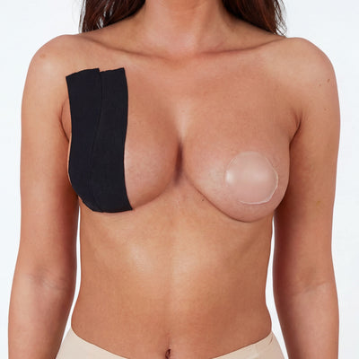 DIY Adhesive Lift Tape Roll-BLACK-A-DD Cups