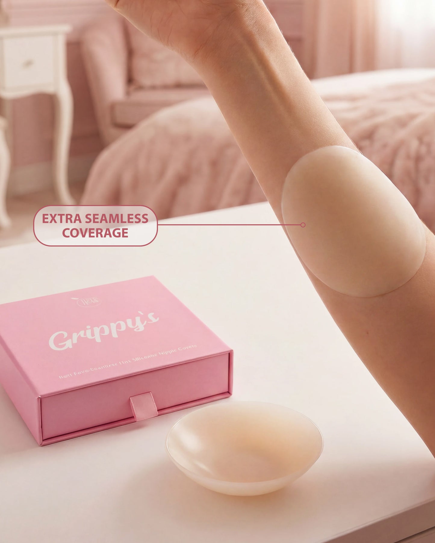 Perky Pear "Grippy's" Seamless Nipple Covers
