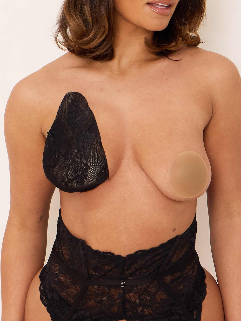NEW-Original Lift & Shape Boob Tape- Black Lace-A-E Cups