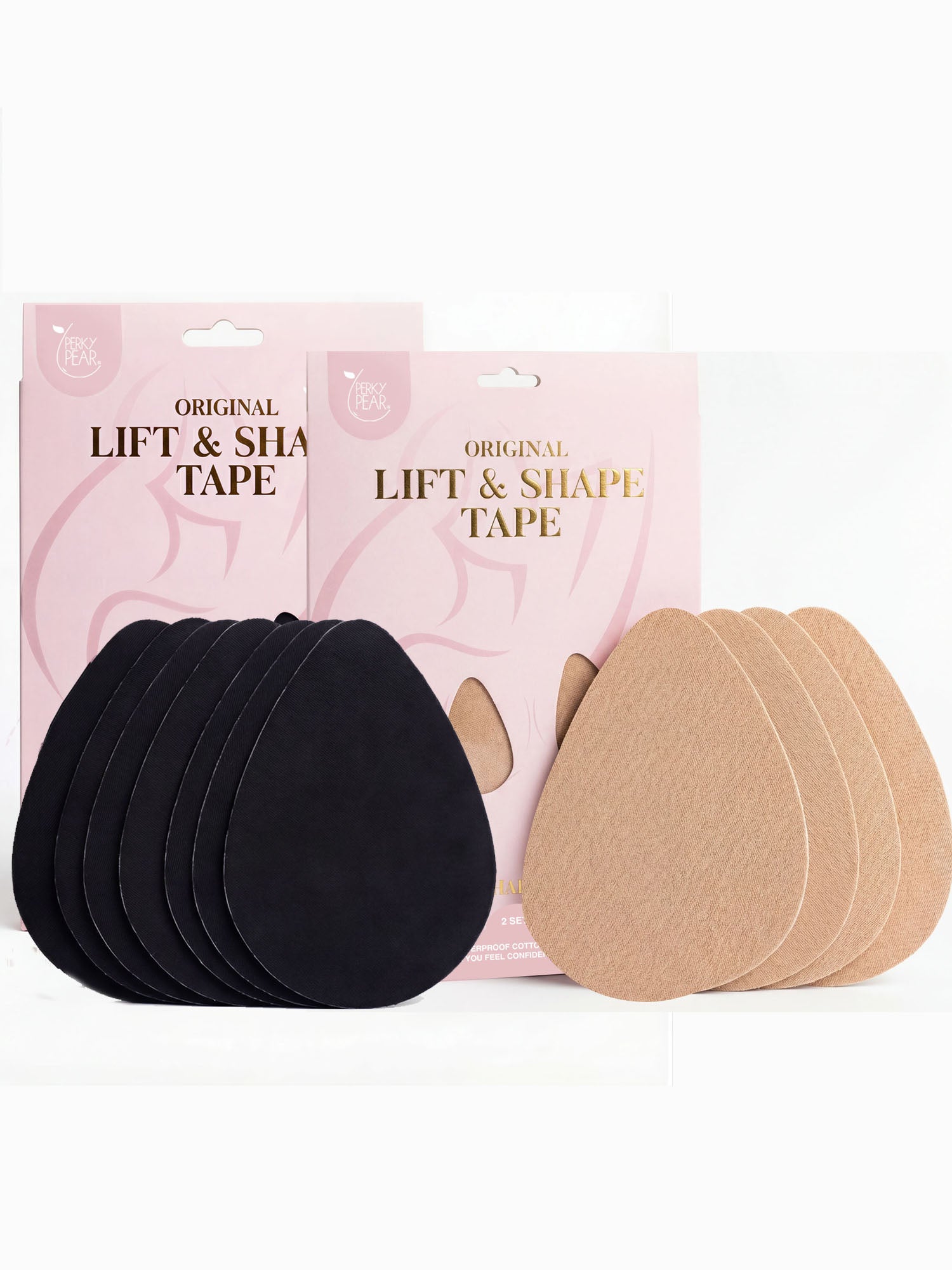 Original Lift & Shape Tape-Double Pack Bundle-Beige & Black