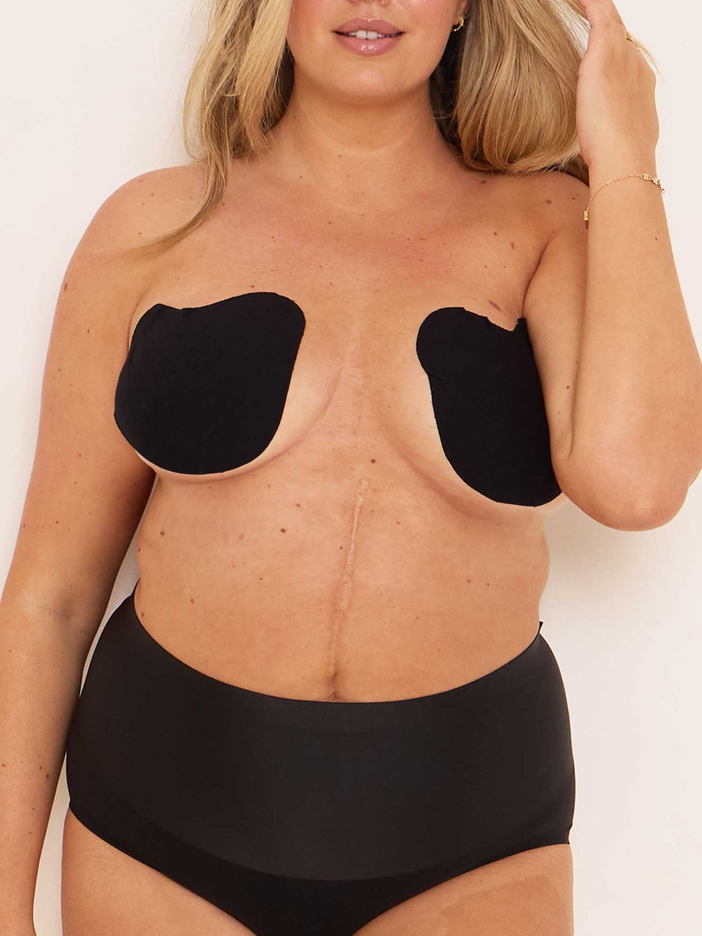 Sweetheart Strapless Boob Tape-Double Pack Bundle-BEIGE & BLACK