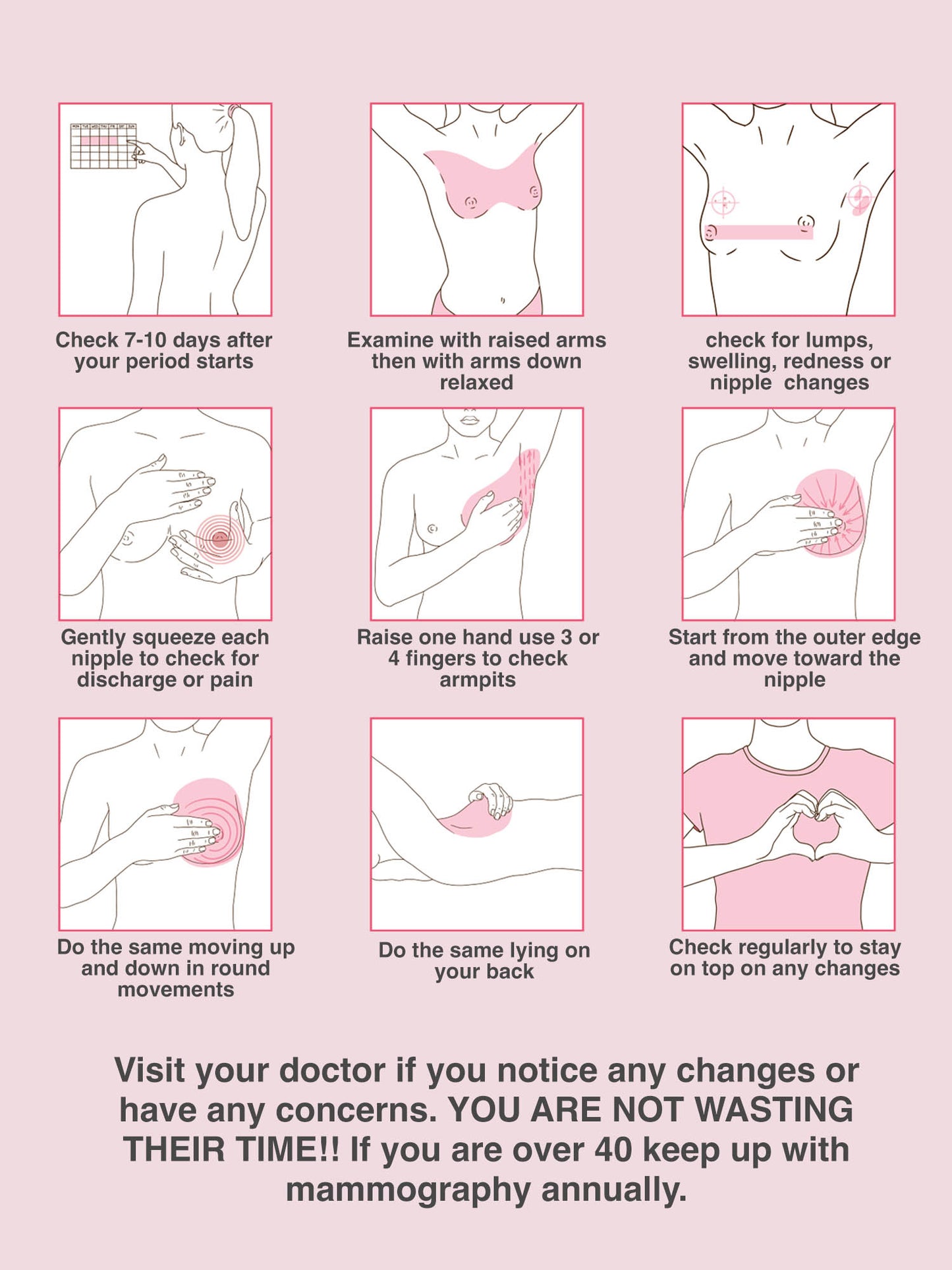 Breast Cancer Awareness - Pink Breast Lift Tape