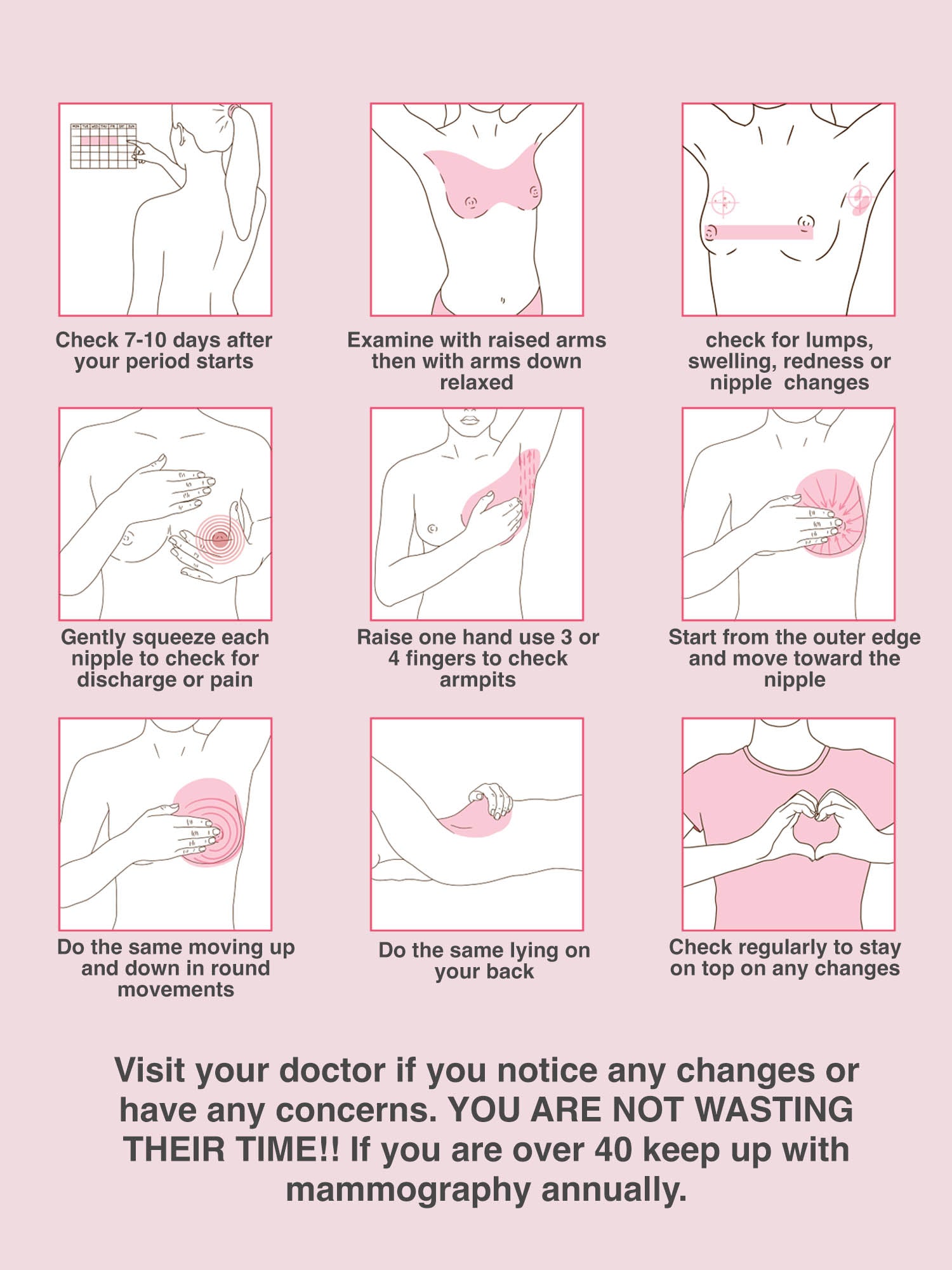 Breast Cancer Awareness - Pink Breast Lift Tape