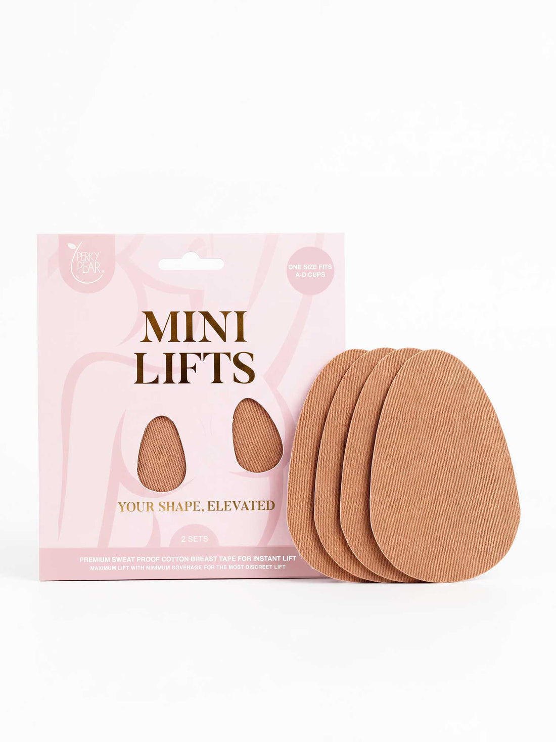 Mini Lifts Adhesive Boob Tape BEIGE-A-D Cups