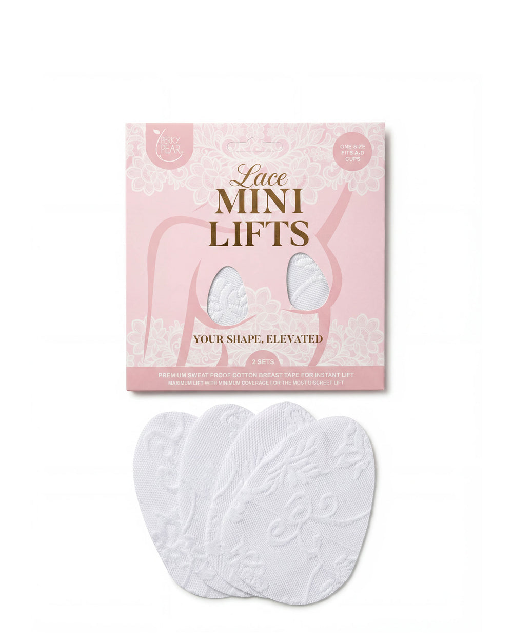 New-Mini Lifts- White Lace A-D Cups
