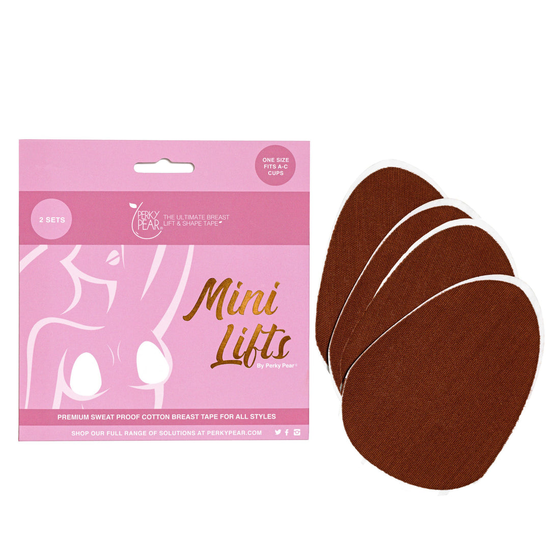 Mini Lifts Adhesive Boob Tape BROWN-A-D Cups