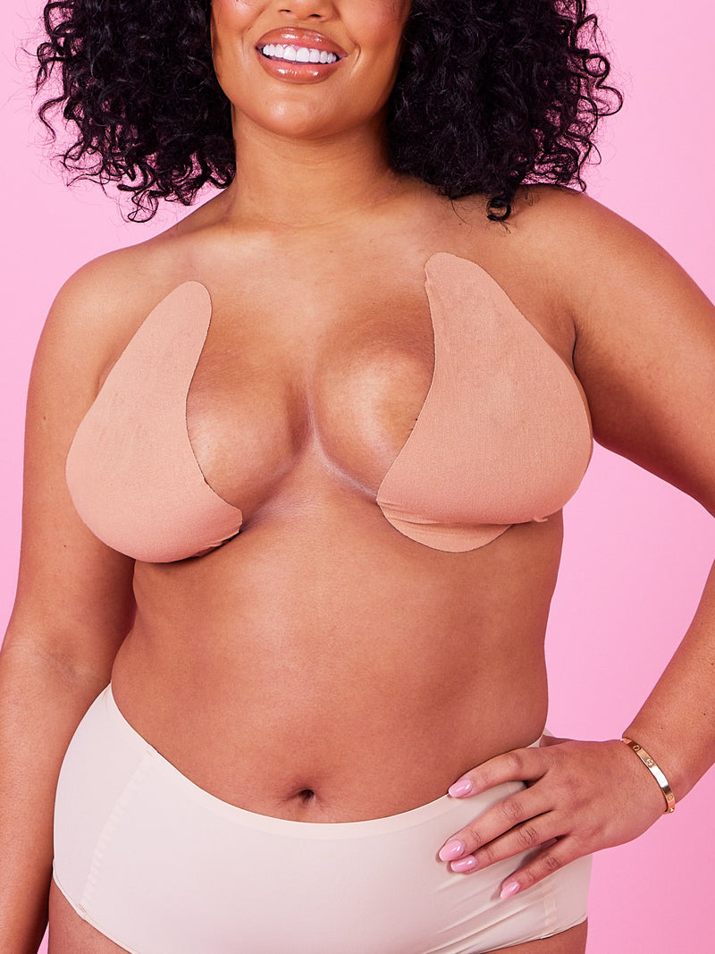 5 x Original Lift & Shape Boob Tape By Perky Pear® BEIGE (Size DD-E)