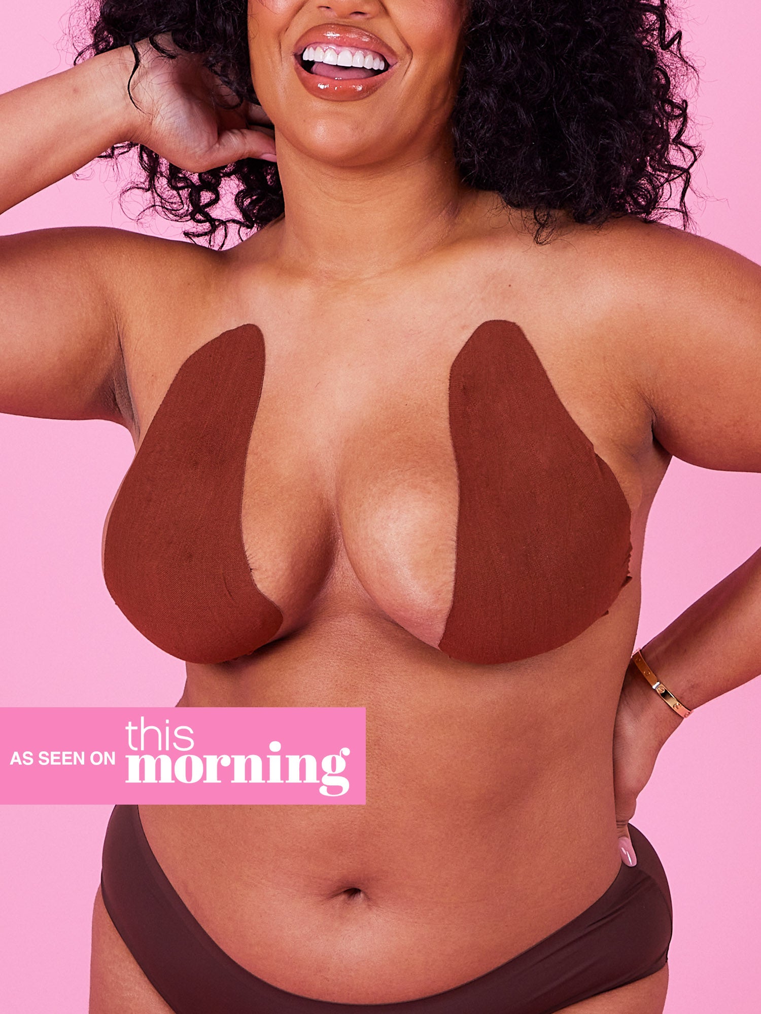 Original Lift &amp; Shape Boob Tape BROWN-A-G cups